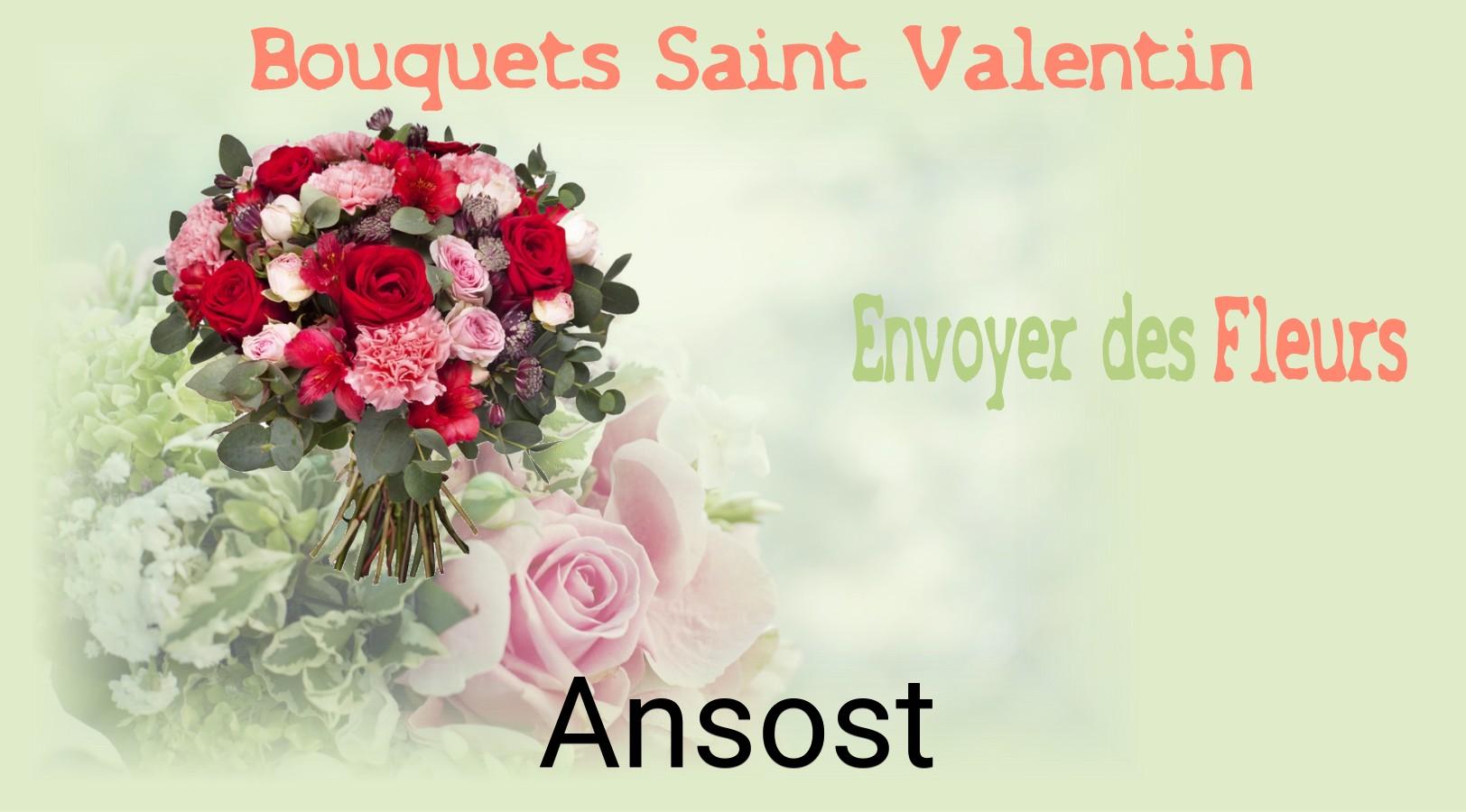Roses de Saint-Valentin livrées à Ansost